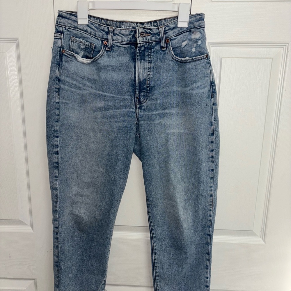 Old Navy Straight-Leg Jeans Light wash